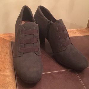 Clarks Suede Women Booties